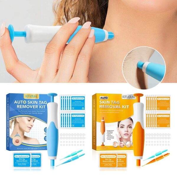 2 IN 1 Auto Micro Skin Tag Remover Device