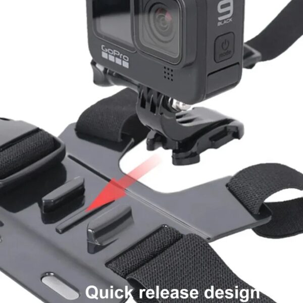 5-in-1 Mobile Phone Chest Strap Mounting Holder