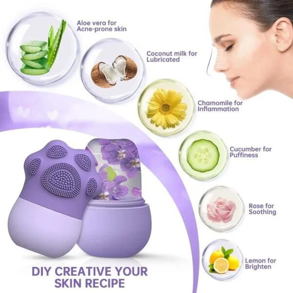 Silicone Ice Facial Roller - Image 4