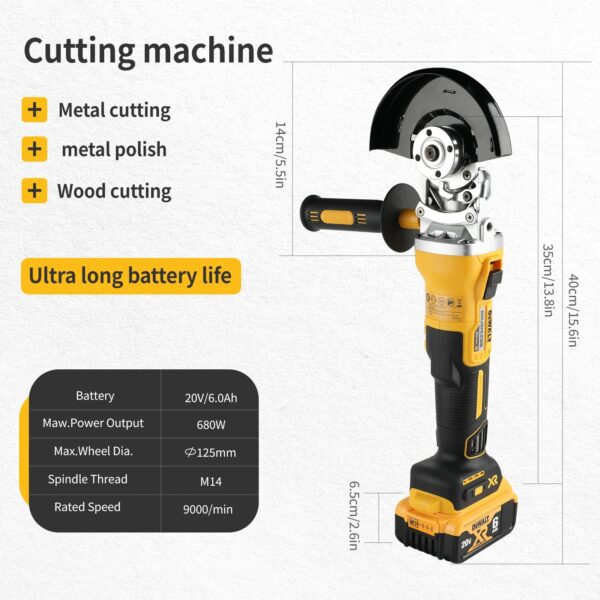 DEWALT DCG405FN 18V Max XR Brushless - Image 5