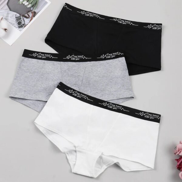 6 Pcs Cotton Boyshort Underwear for Women - Image 3